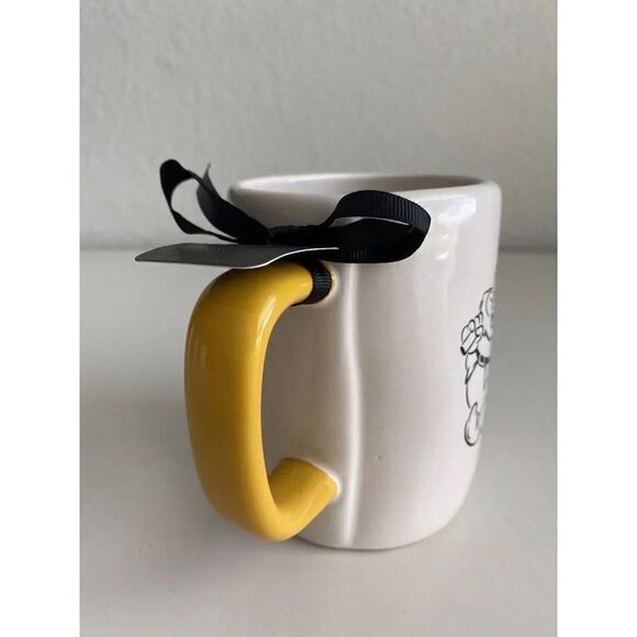 Rae Dunn Disney Princess HAPPY Mug Snow White & The 7 Dwarfs Double Sided NEW - Picture 2 of 5